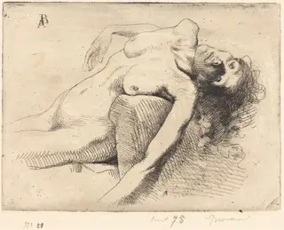 Dying Woman (La Mourante), by Albert Besnard