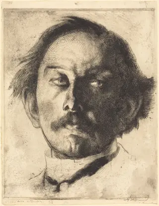Jules Destrée, by Albert Besnard