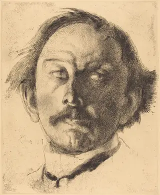 Jules Destrée, by Albert Besnard