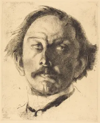 Jules Destrée, by Albert Besnard