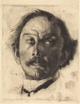 Jules Destrée, by Albert Besnard
