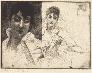 Madeleine Lemaire, by Albert Besnard