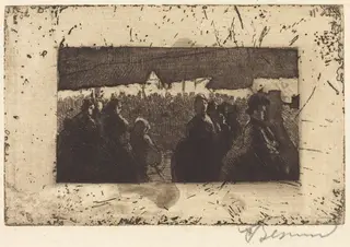 Neuilly Fair (La Foire de Neuilly), by Albert Besnard