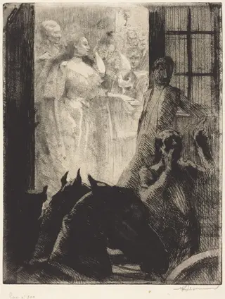 Social Triumph (Le Triomphe mondain), by Albert Besnard