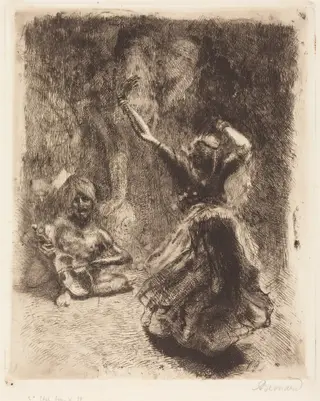 The Dancer of Tanjore (La bayadère de Tanjore)