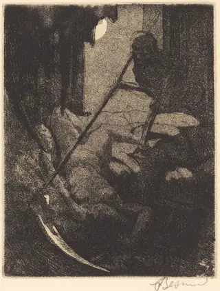 The Mystery (Le mystère), by Albert Besnard
