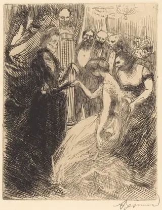 The Presentation (La présentation), by Albert Besnard