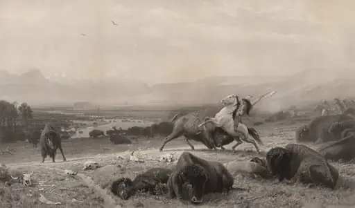 The Last of the Buffalo, by Albert Bierstadt