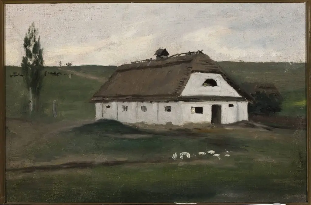 Barn, by Albert Chmielowski