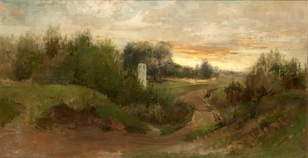 Landscape from the Vincity of Czarnokozińce, by Albert Chmielowski