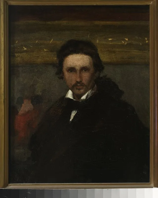 Portrait of Antoni Sygietyński, by Albert Chmielowski, oil, 1875