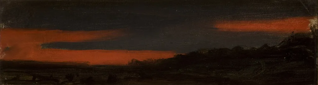 Sunset, by Albert Chmielowski, unspecified