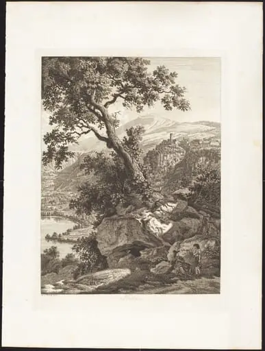 Nemi, by Albert Christoph Dies