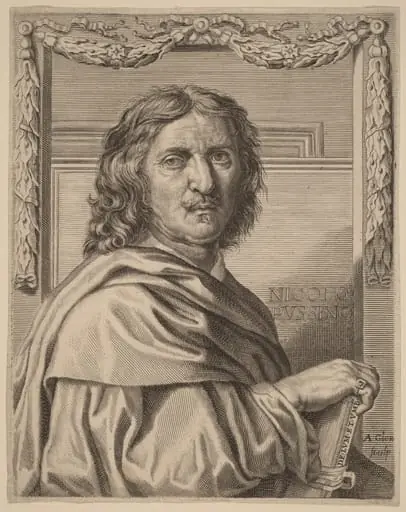 Nicolas Poussin, by Albert Clouet