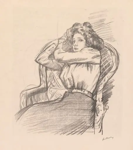 Untitled ("Babette"), by Albert de Belleroche