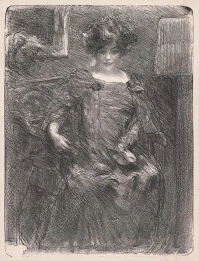 Untitled (Woman), by Albert de Belleroche