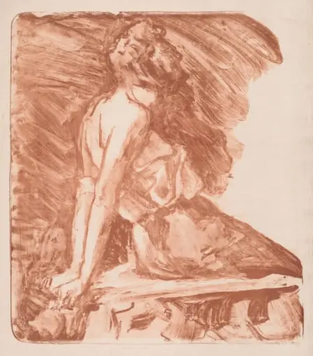 Woman with Hands behind Her Back, by Albert de Belleroche