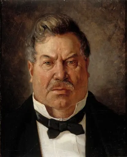 August Strengin muotokuva, by Albert Edelfelt