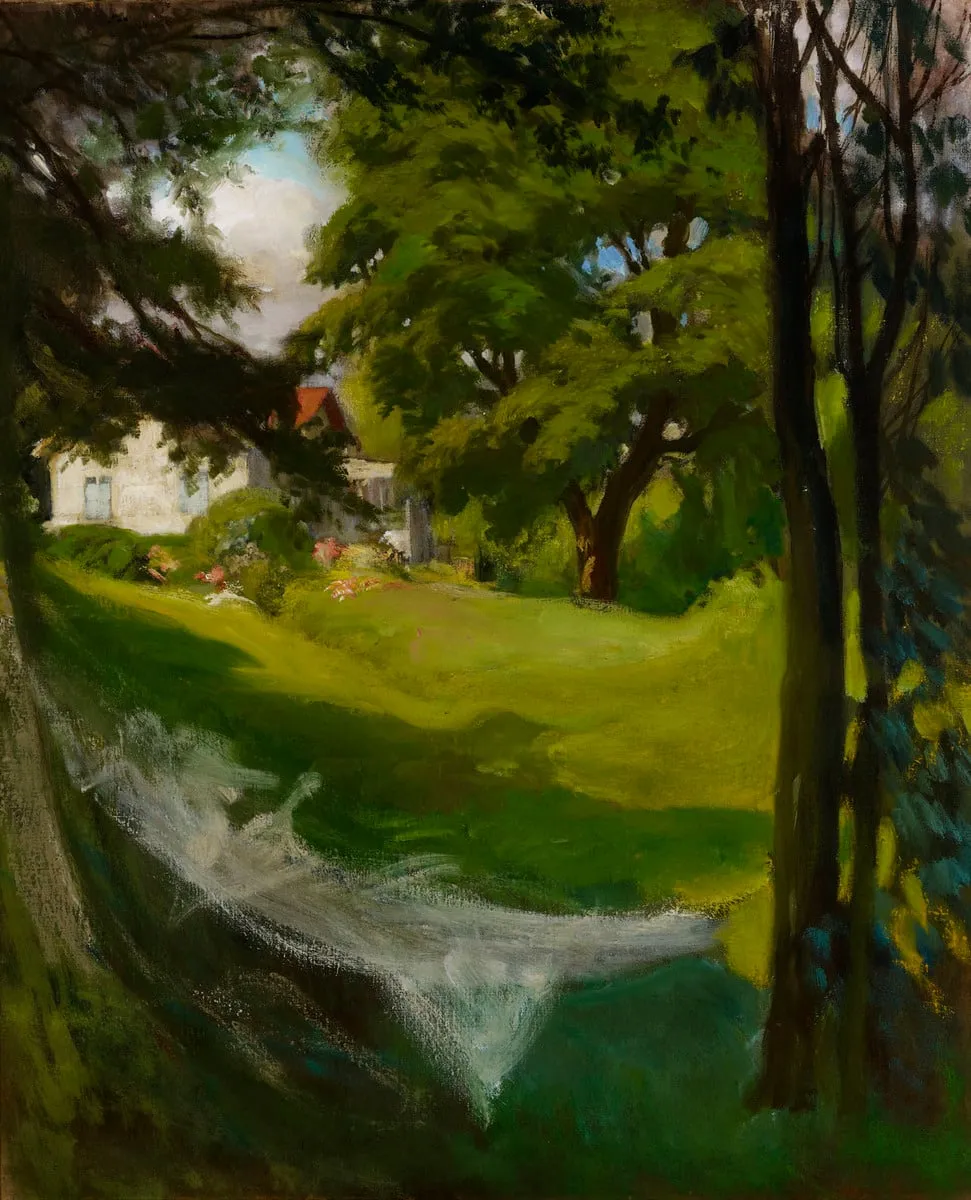 Haikon huvila meren puolelta, by Albert Edelfelt, unspecified, 1889