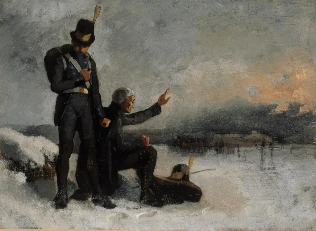 Kohtaus Suomen sodasta, by Albert Edelfelt, unspecified, 1889