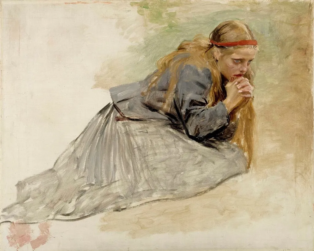 Mataleena, by Albert Edelfelt, unspecified, 1889