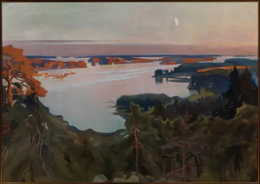Näköala Haikon yli, by Albert Edelfelt