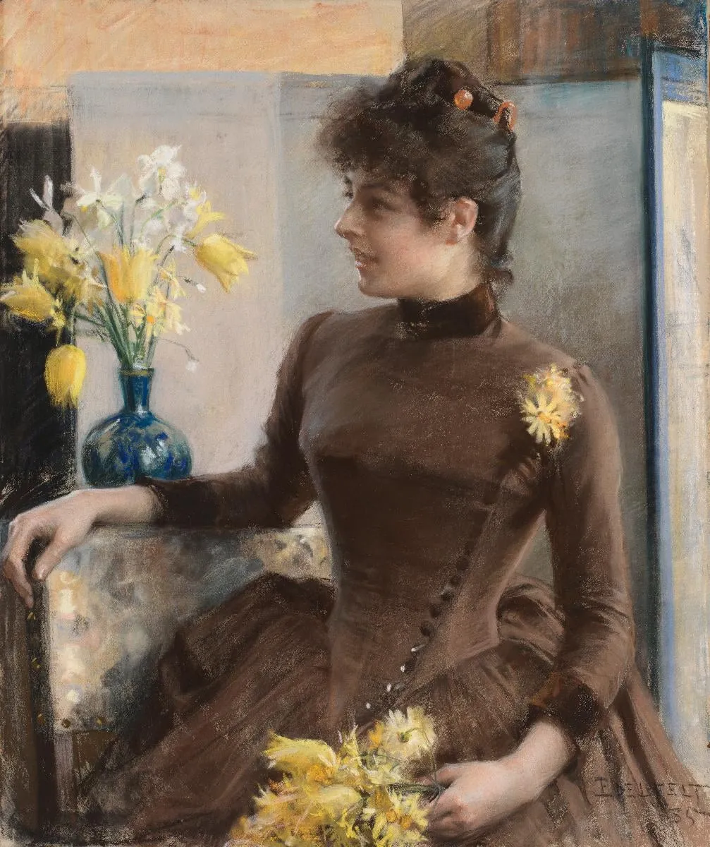 Pariisitar, by Albert Edelfelt, 1889
