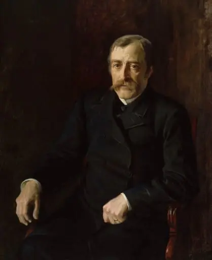 Valtioneuvos Carl Gustaf Estlanderin muotokuva, by Albert Edelfelt