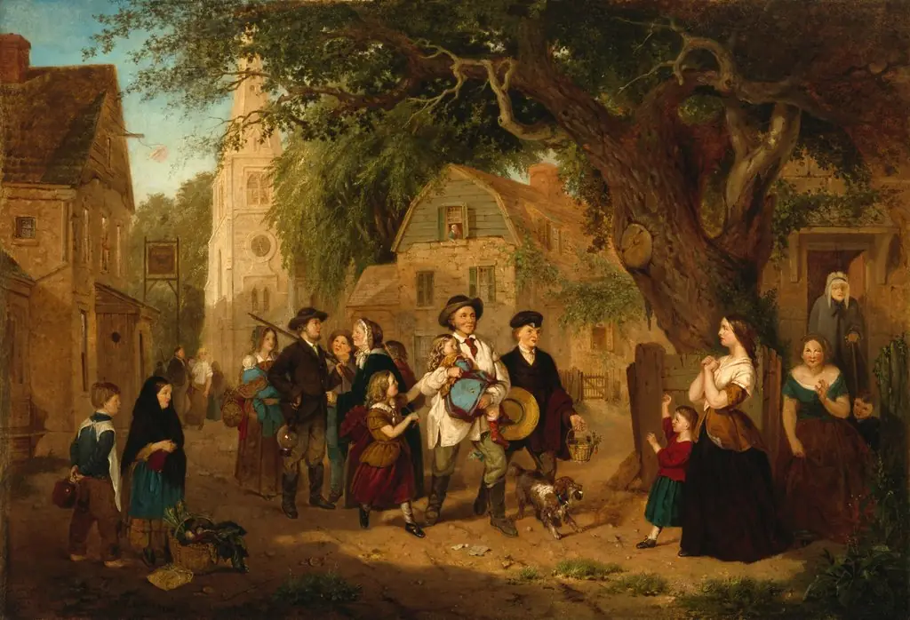 The Lost Child Returned, by Albert Fitch Bellows