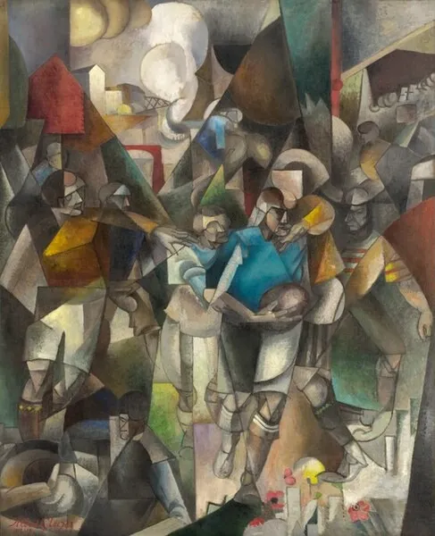 Football Players — Albert Gleizes