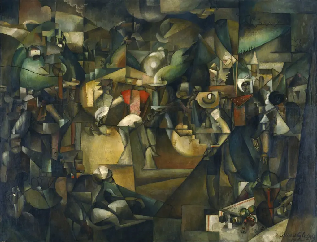 Harvest Threshing, by Albert Gleizes