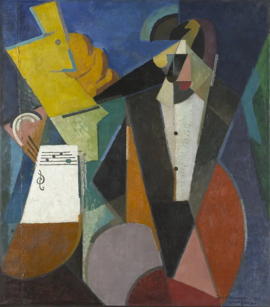 Portrait of Igor Stravinsky, by Albert Gleizes