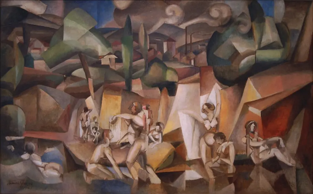 The Bathers, by Albert Gleizes
