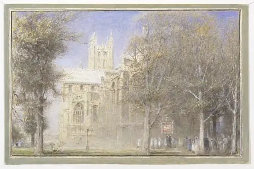 Canterbury, by Albert Goodwin