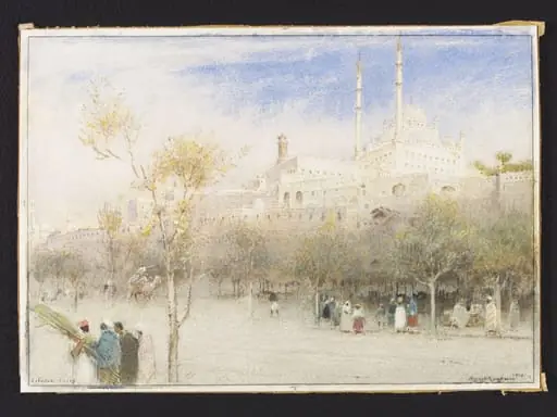 Citadel Cairo, by Albert Goodwin