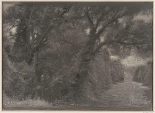 Landscape : a woodland scene, by Albert Goodwin