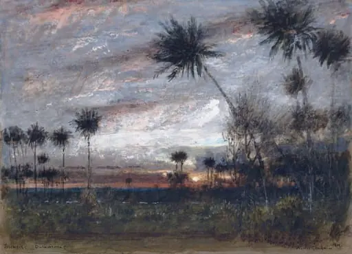 Sunrise, Demerara, by Albert Goodwin