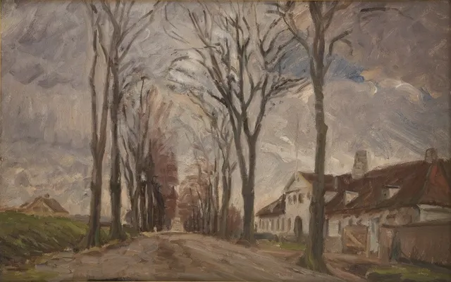 Lyngbyvejen ved Vintappergården