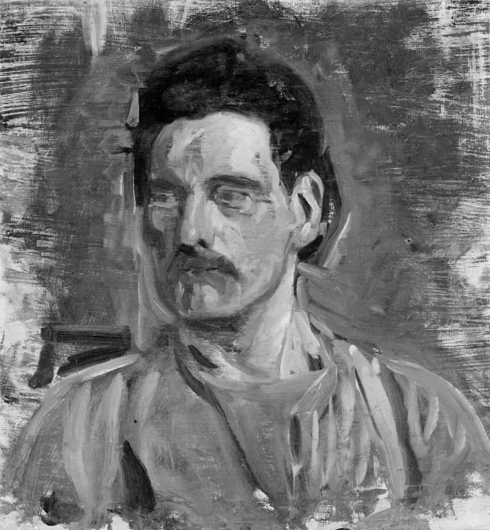 Mandsportræt, by Albert Gottschalk