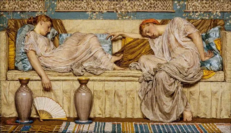 Beads, by Albert Joseph Moore