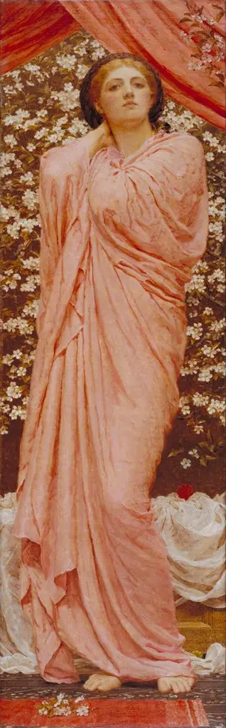 Blossoms, by Albert Joseph Moore