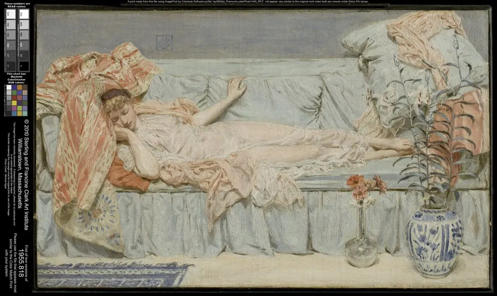 Lilies, by Albert Joseph Moore