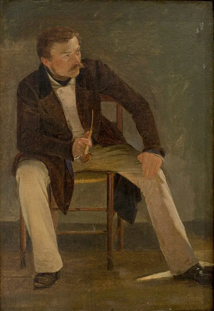 The Painter Constantin Hansen, by Albert Küchler