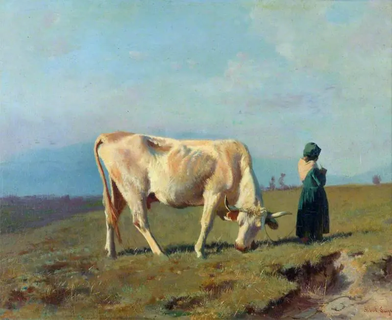 The White Cow, by Albert Lugardon