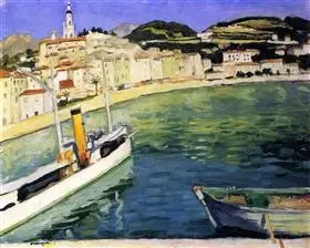 Harbour at Menton, by Albert Marquet, 1905