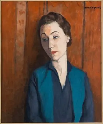 La femme en bleu, by Albert Marquet