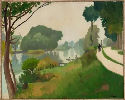 La Marne à la Varenne St Hilaire, by Albert Marquet
