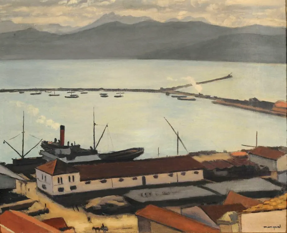Le Port de Bougie, by Albert Marquet
