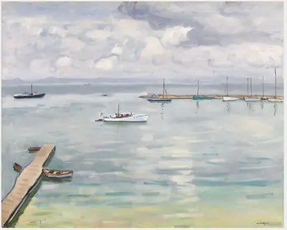 Porquerolles, by Albert Marquet