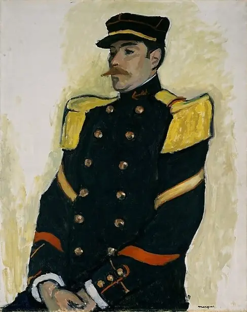 Sergeant of the Colonial Regiment, by Albert Marquet